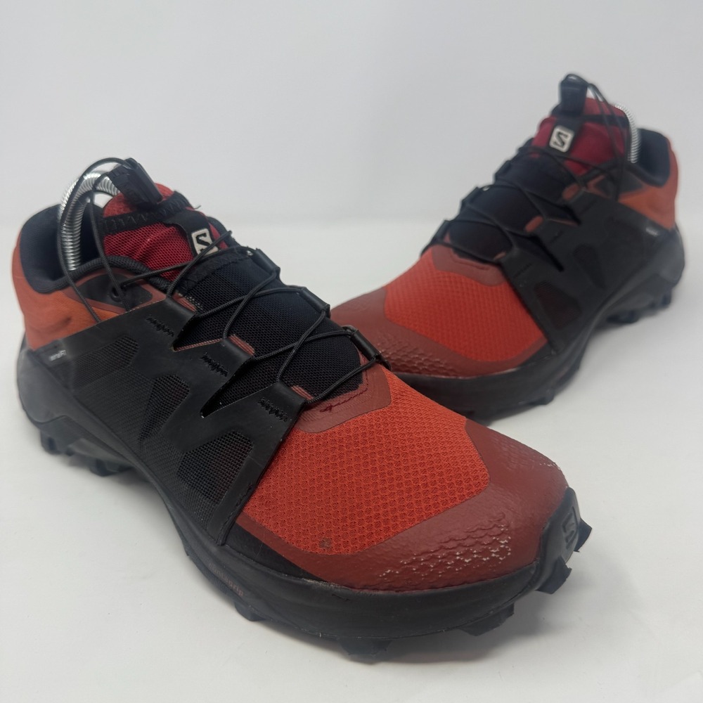 Salomon Wildcross 2 Trail Running Shoe Red Style 2923 Men's Size 8